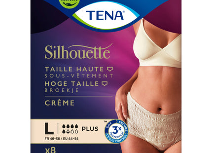 Tena Silhouette plus high waist crème L