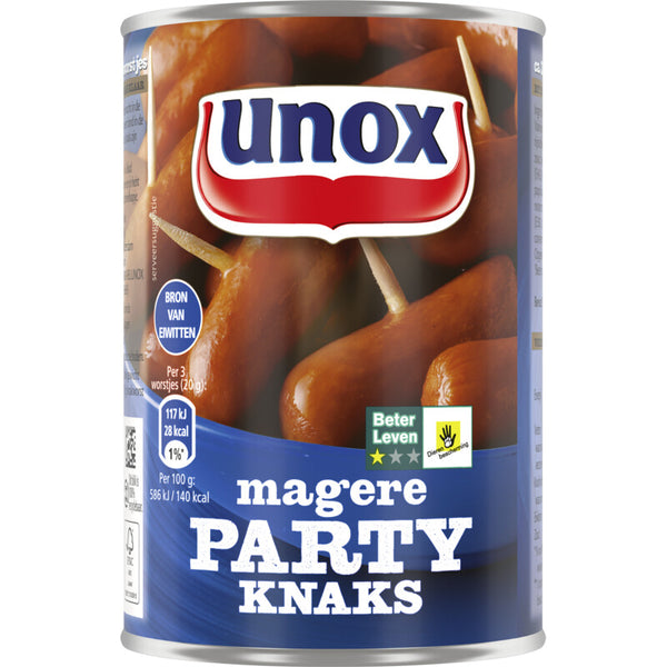 Unox Magere party knaks
