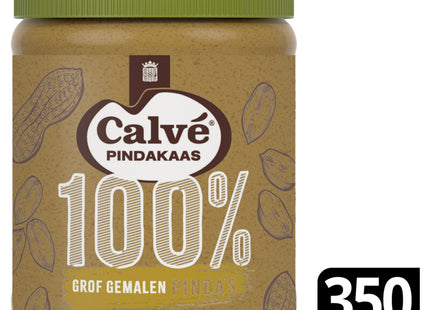 Calvé 100% stukjes pinda pindakaas