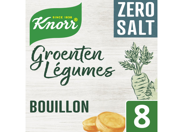 Knorr Groente légumes bouillon zero salt