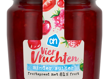 Fruitspread viervrucht 81%