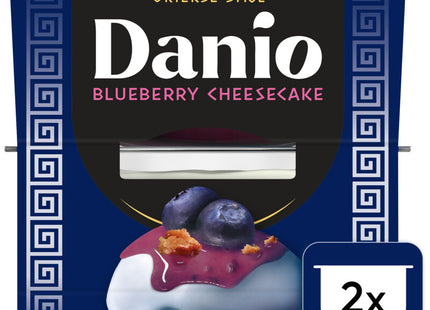 Danio Griekse stijl blueberry cheesecake