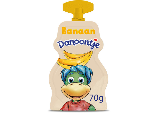 Danoontje Knijpyoghurt banaan