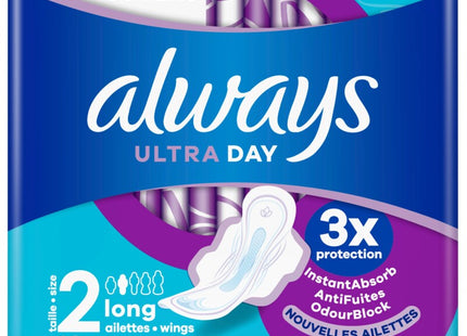 Always Ultra day long wings maandverband