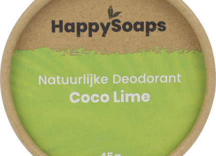 HappySoaps Deodorant kokosnoot en limoen