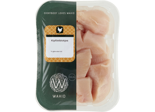 Wid Halal kipfilet blokjes