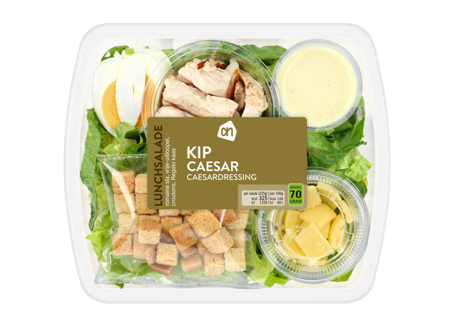 Hähnchen-Caesar-Mittagssalat