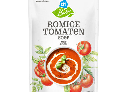 Biologisch Romige tomatensoep met room