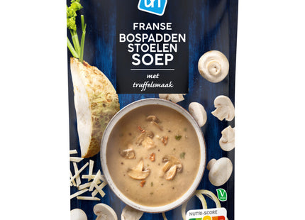 Franse bospaddenstoelen soep