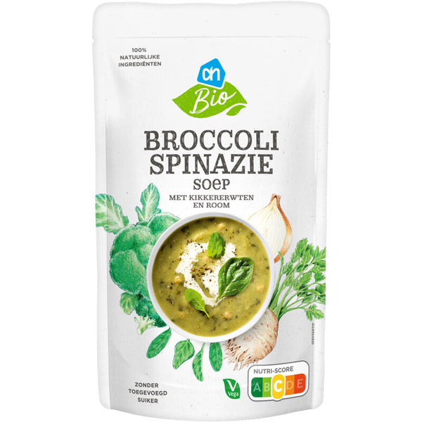 Biologisch Broccoli spinazie soep  Dutchshopper