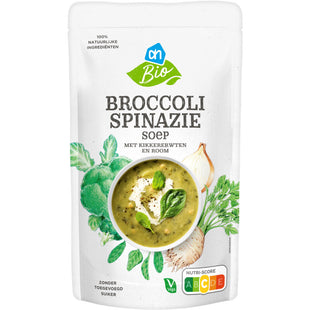 Biologisch Broccoli spinazie soep  Dutchshopper