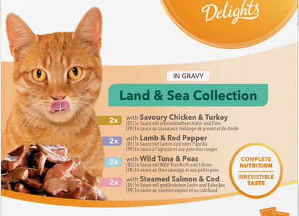 IAMS Delights adult 1+ land & sea collection
