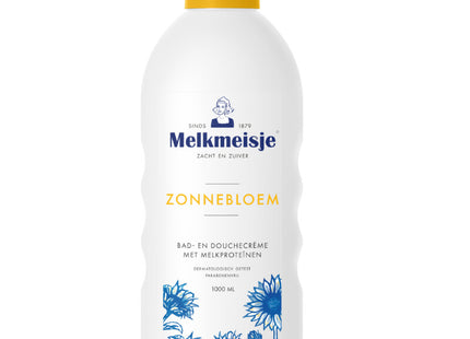 Melkmeisje Zonnebloem/melk bad & douche