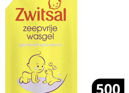 Zwitsal Baby soap-free washing gel refill pack