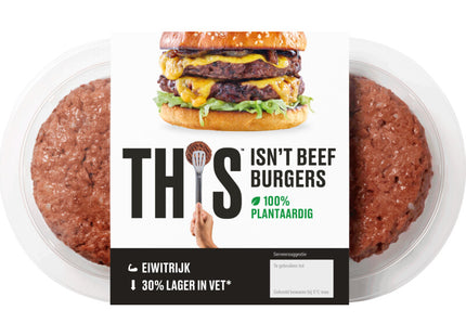 These Plant-based burgers