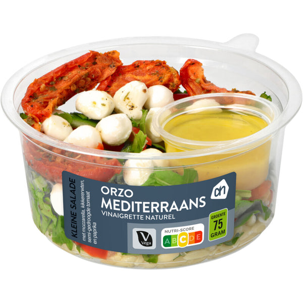 Kleine salade orzo Mediterraans  Dutchshopper