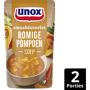 Unox Romige pompoensoep