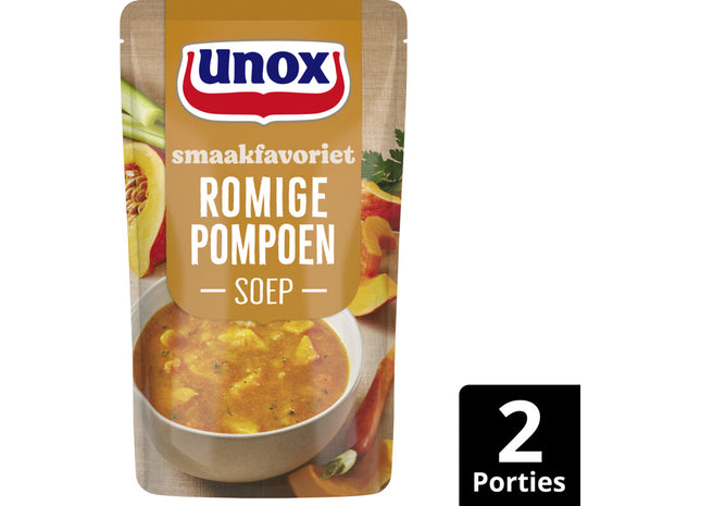 Unox Romige pompoensoep