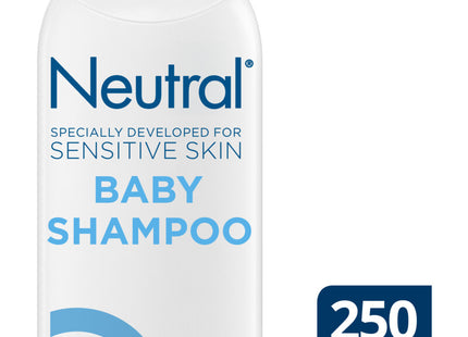Neutral perfume-free baby shampoo