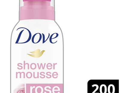Dove Rose oil shower mousse