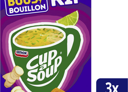 Unox Cup-a-soup focus kip, gember & limoen