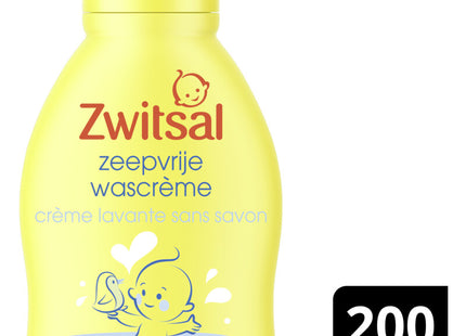 Zwitsal Baby zeepvrije wascrème