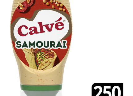 Calvé Samourai saus knijpfles