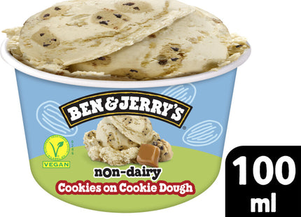 Ben &amp; Jerry's Cookies on cookie dough non-dairy
