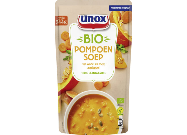 Unox Biologische pompoen soep