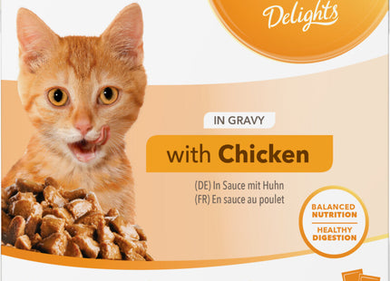 IAMS Delights kitten with chicken in sauce