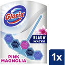 Glorix Pink Magnolie blau Wasser WC-Steine