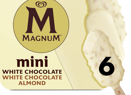 Magnum Mini white chocolate &amp; white almond