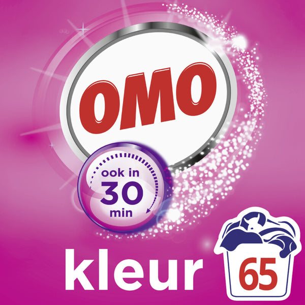 Omo Poeder wasmiddel kleur