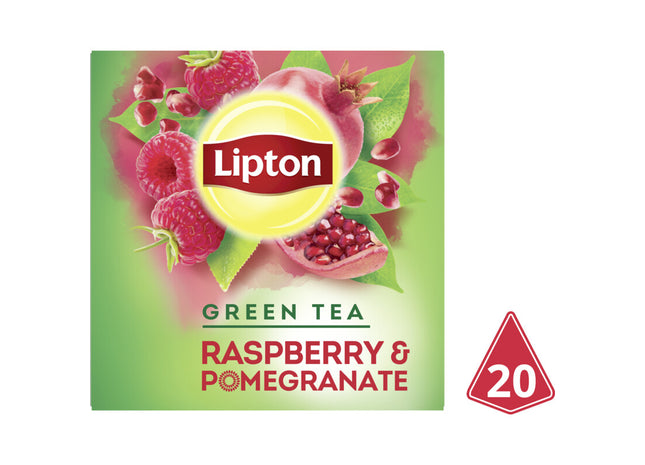 Lipton Raspberry & pomegranate green tea