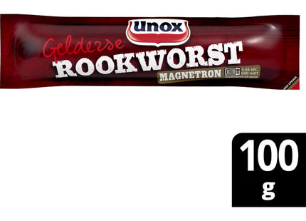 Unox Gelderland smoked sausage microwave