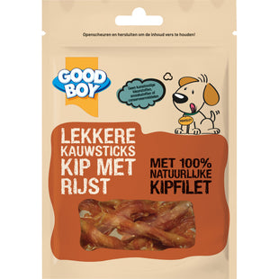 Good boy Lekkere kauwsticks kip met rijst