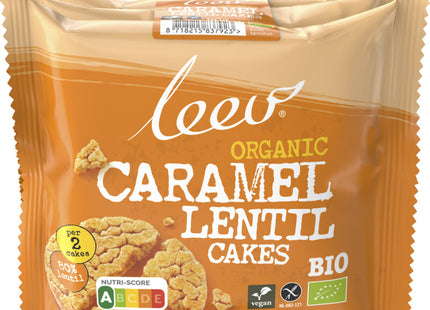 Leev Organic caramel lentil cakes