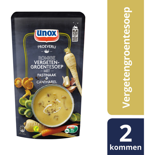 Unox Romige vergeten groentesoep