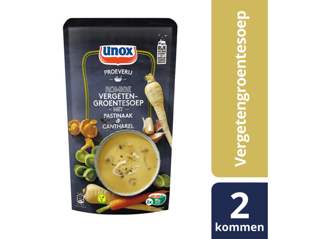 Unox Romige vergeten groentesoep