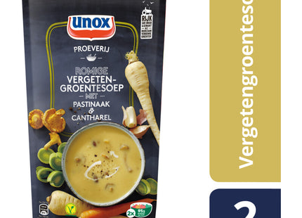 Unox Creamy forgotten vegetable soup