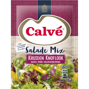 Calvé Salademix kruiden knoflook