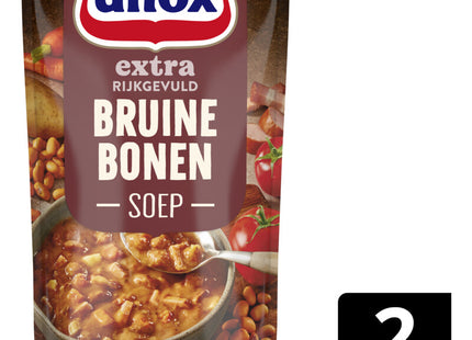 Unox Extra rijkgevuld bruine bonensoep