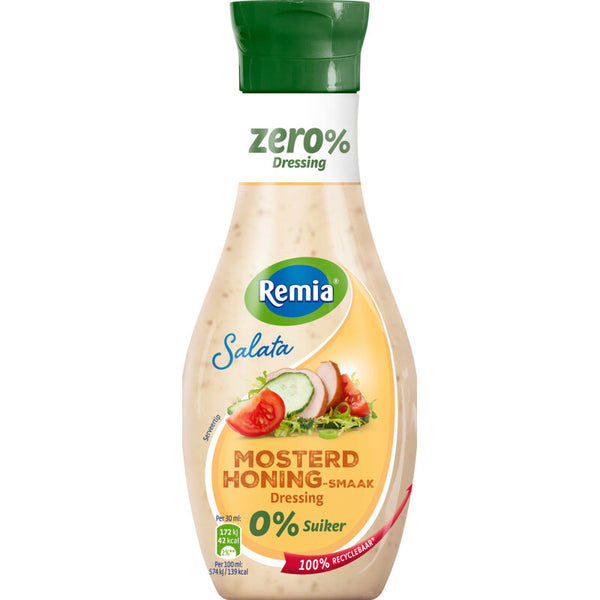 Remia Mosterd honing dressing zero%