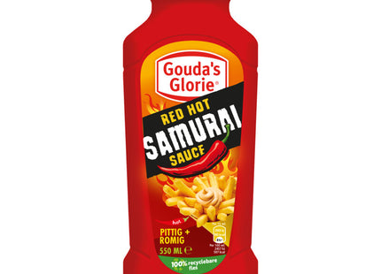 Gouda's Glory Red hot samurai sauce