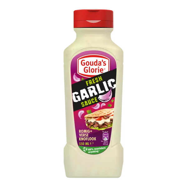 Gouda's Glorie Fresh garlic sauce