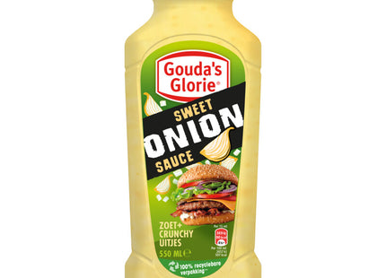 Gouda's Glorie Sweet onion sauce