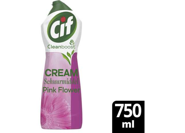 Cif Abrasive rosa Blütencreme