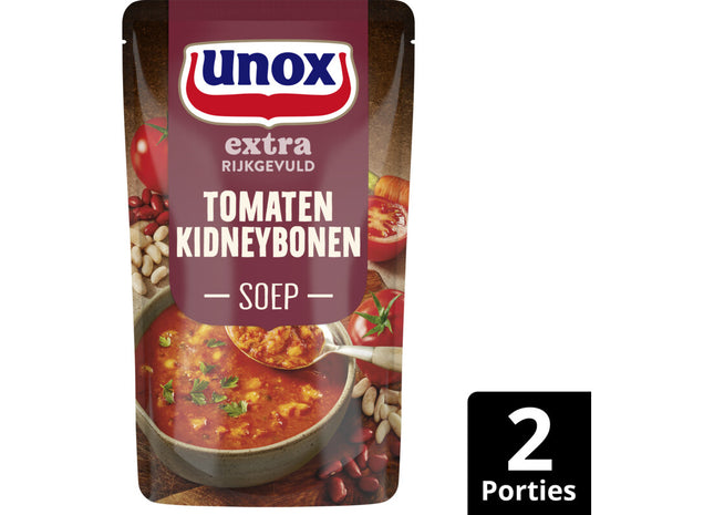 Unox Tomaat kidneybonensoep