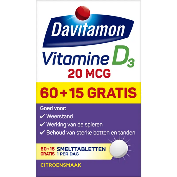 Davitamon Vitamin D3 starke Schmelztabletten