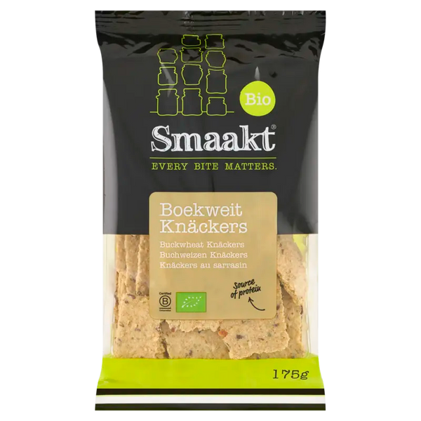 Smaakt Knäckebrot Buchweizen Bio